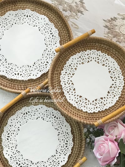 花底食物吸油紙/烘培用紙(1包50入)2