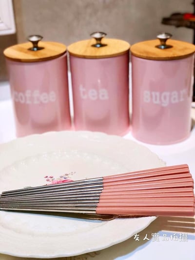 馬卡龍不銹鋼筷子(3雙一組)6