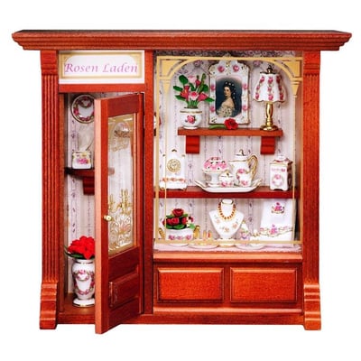 德國Reutter Miniaturen-帶燈迷你櫃4