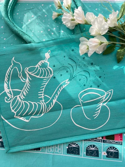 F&M Piccadilly店耶誕限量手提袋/茶巾4