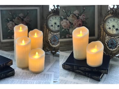 LED氣氛蠟燭/LED仿真蠟燭燈(暖色調)3