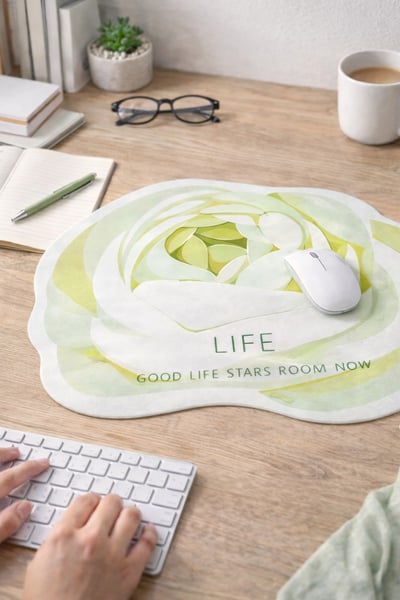 玫瑰花廚房檯面硅藻土軟墊5