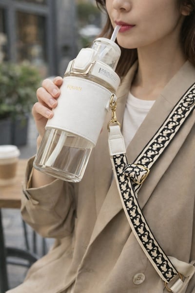 質感皮革隨行杯/水壺2