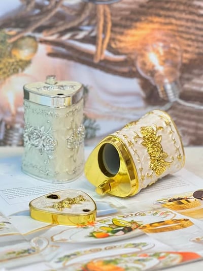 法式立體玫瑰按壓牙籤盒3