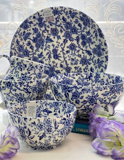 英國伯利藍色亞當餐具系列9