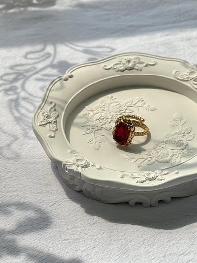 MONNALUNA-Crystal and Spiga Ring5