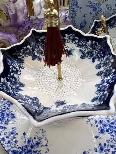 青花瓷雨傘濾茶器4