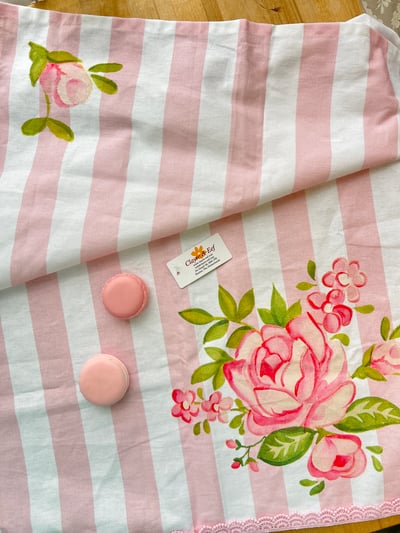 花園時光擦手巾-長方/圓形2