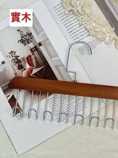 質感木質掛勾架6