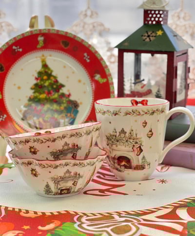 Isabelle Rose系列-復古聖誕餐具1