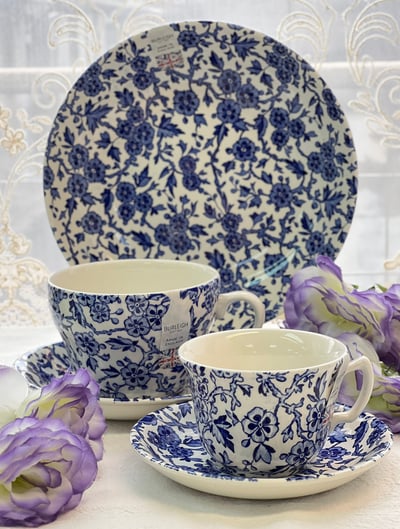 英國伯利藍色亞當餐具系列4