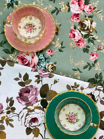 法式田園玫瑰美布/裸布4