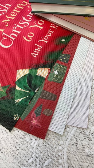 聖誕風印花餐墊/桌墊6