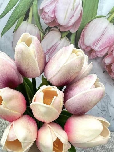 仿真漸層鬱金香系列8