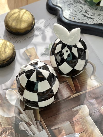 棋盤格兔椒鹽罐組2