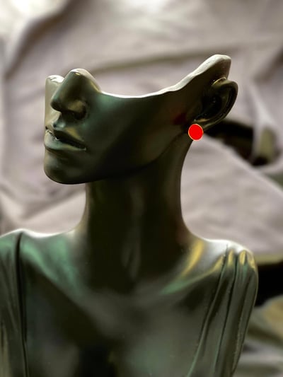 C&J 簡約琺瑯小耳環5