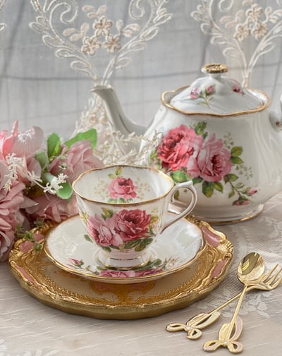 義大利佛羅倫斯手工圖騰小茶盤7