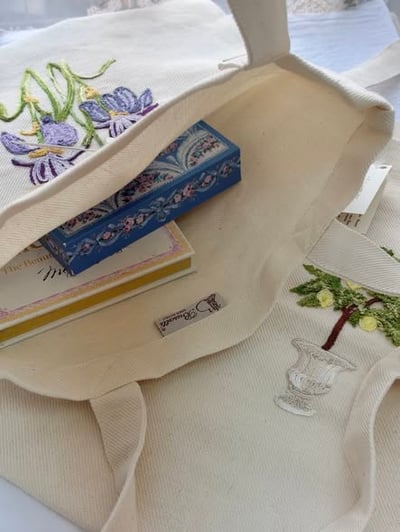 Busatti 托斯卡尼｜經典刺繡手提袋/托特包4