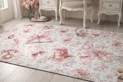 18世紀貴族花園超吸水軟墊/地墊 (長款)4