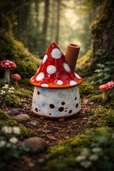 德國手工香氛屋｜童話森林蘑菇屋3