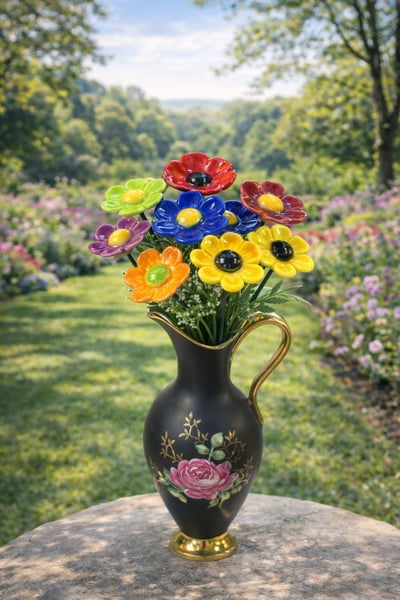 住在花園裡的小角色｜陶瓷野花小花園8