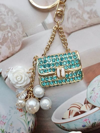 璀璨小香風鑰匙圈3