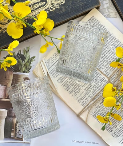 巴洛克玻璃水杯/咖啡杯(小)5