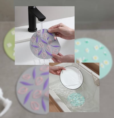 花朵防臭地漏蓋6