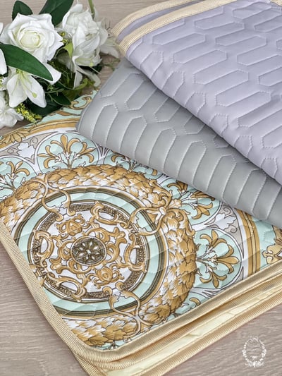 涼感冰絲乳膠涼席三件套1