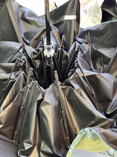 復古油畫晴雨兩用傘5