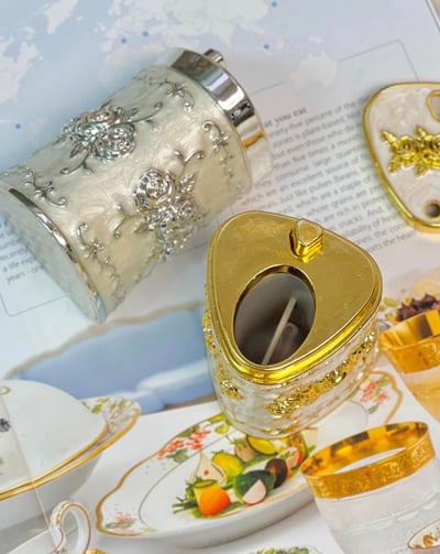 法式立體玫瑰按壓牙籤盒9