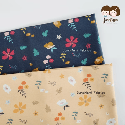 布料挑選｜花花布料區015