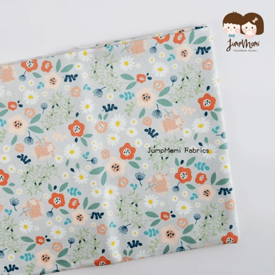 布料挑選｜花花布料區025