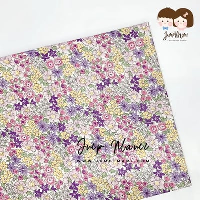 布料挑選｜花花布料區024