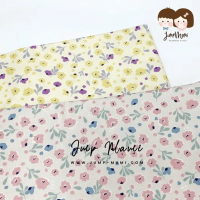 布料挑選｜花花布料區023