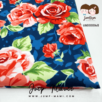 布料挑選｜花花布料區012