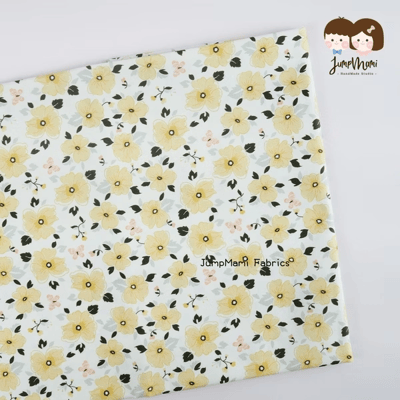 布料挑選｜花花布料區016