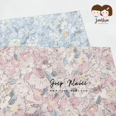 布料挑選｜花花布料區022