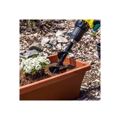 園藝種植神器【新規格上市】土鑽頭 地鑽頭 (直徑：6cm 長度：42cm) & (直徑：4cm 長度：22cm) 各1支6