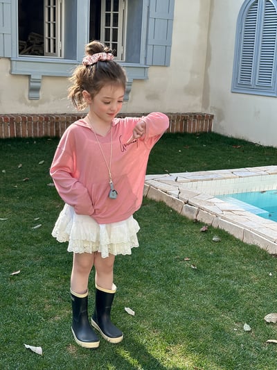 甜美蕾絲壓花短裙3