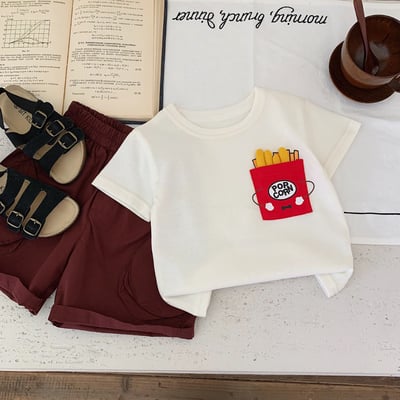 立體漢堡薯條T恤3