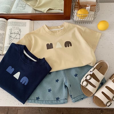 幾何圖形短袖T恤1