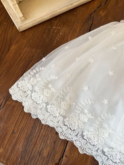 氣質星星繡花紗裙3