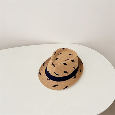 滿版海豚紳士草帽4