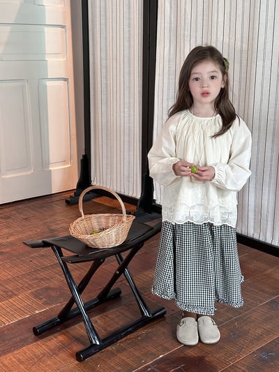 雕花刺繡公主娃娃衫3