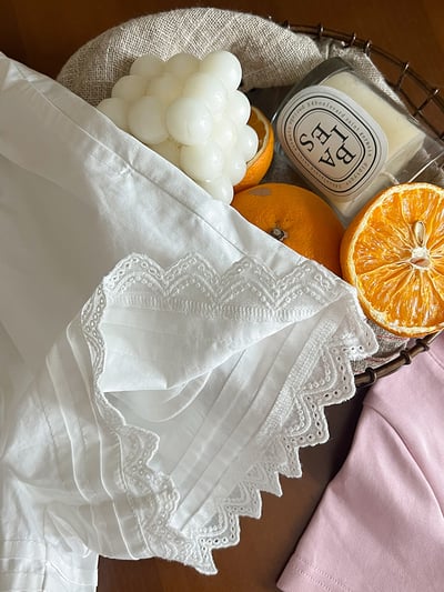 百搭蕾絲邊短褲7