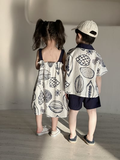 水果圖騰洋裝/套裝5