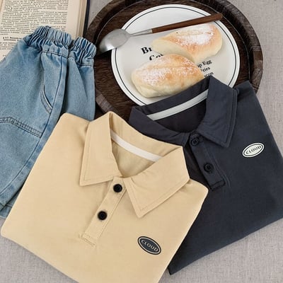素色POLO短袖上衣5