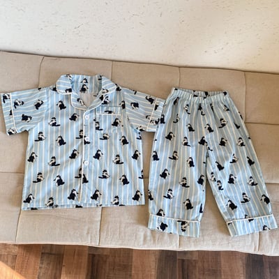 夏季薄款短袖上衣九分褲家居服5