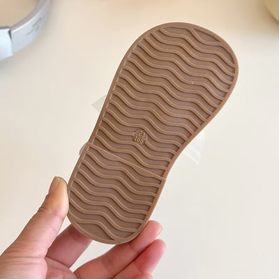 氣質緞帶蝴蝶結繡花涼鞋9